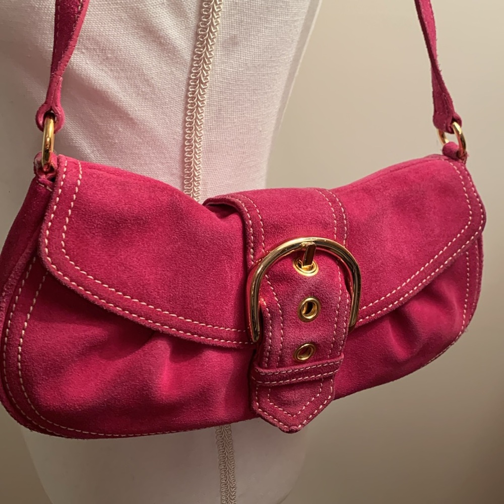 Via Spiga Suede Pink Bag